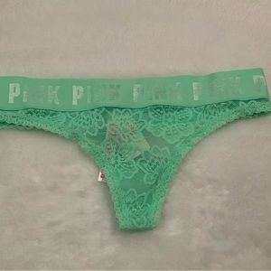 BNIB RARE Victoria’s Secret PINK Wide Waistband Thong